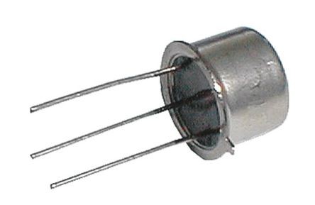 2N1711 Transistor bipolaire, NPN, 50 V, 0,5 A, TO-39, 3 broches