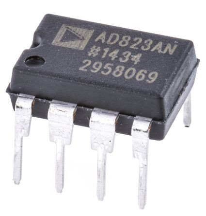 AD823ANZ Amplificateur opérationnel R-R, 5 → 28 V PDIP 8 broches