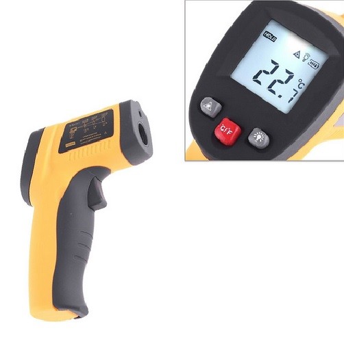 Thermomètre infrarouge Pistolet à température infrarouge laser numérique  sans contact ~