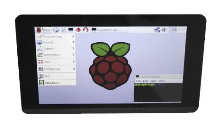 7 pouces Ecran tactile LCD Raspberry Pi, Officiel 800x480