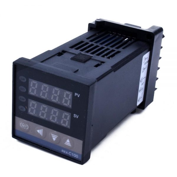Thermostat numérique 220V PID + Relais Max.40A SSR + Sonde K Thermocouple