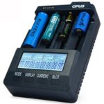 Chargeur AC avec Prise EU pour quatre piles 18650 3.7V - A2itronic