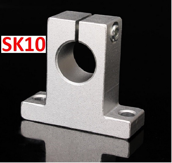 SK10 support d'arbre guide linéaire - 10mm