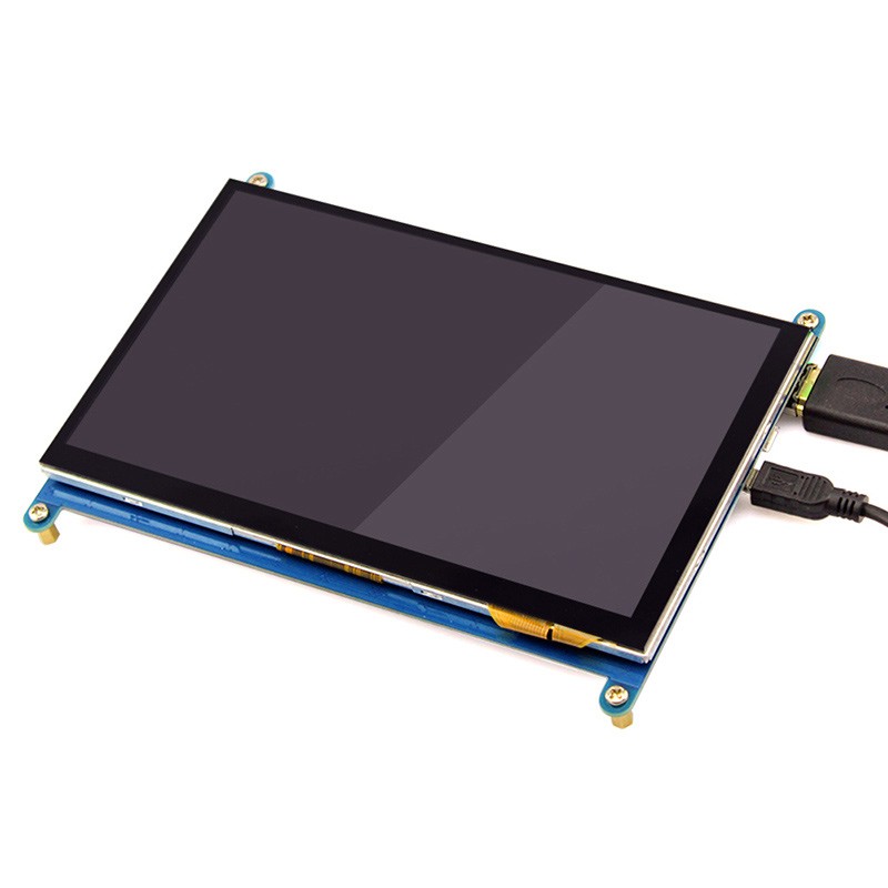 7 pouces écran LCD HDMI tactile 1024X600 avec câble USB - A2itronic
