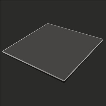 Plaque de plexiglass 4mm (pmma) transparent 100cm x 100cm