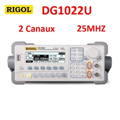 DG1022U Générateur de Signaux 2 Canaux 25 MHz (RIGOL)