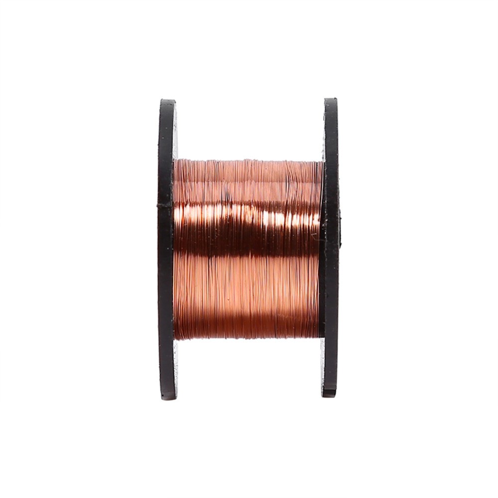 KUPFER 0,1MM: Fil de cuivre laqué, diamètre de 0,1 mm, longueur