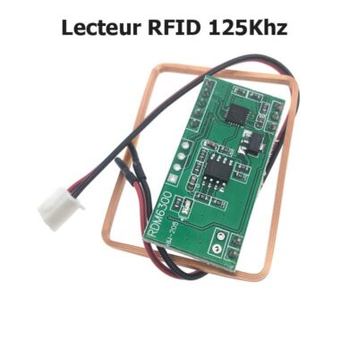 Lecteur RFID 125Khz EM4100 – UART