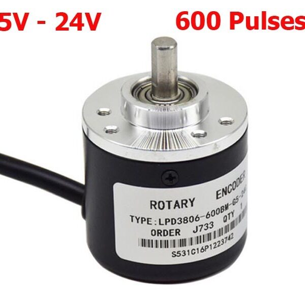 600 p/r 5-24 V encodeur rotatif incrémental optique