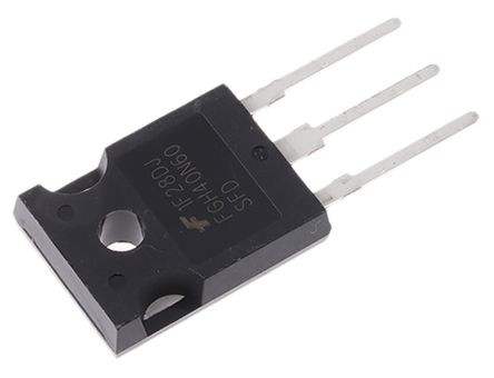 FGH40N60SFD Transistor simple IGBT, General Purpose, 80 A, 600 V