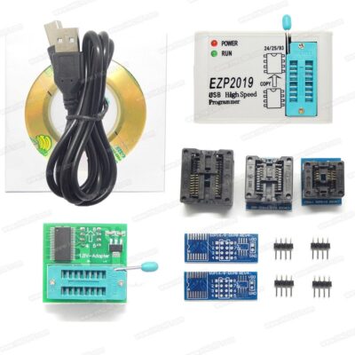 EZP2019 Programmeur EEPROM 24/25/26/93 avec adaptateurs