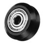 Roue de type D 5mm POM noire pour Machine CNC