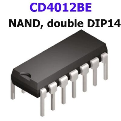 CD4012BE, NAND, double, 14 broches