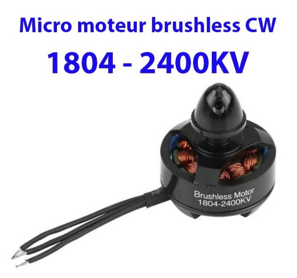 Micro moteur brushless ZMR 1804 2400KV