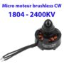 Micro moteur brushless ZMR 1804 2400KV