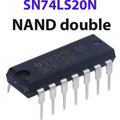 SN74LS20N, porte NANDE double, DIP 14