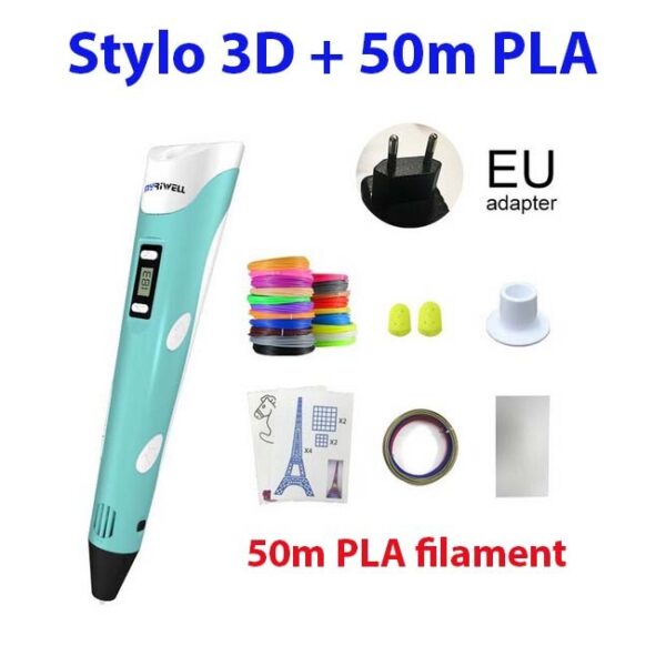 Stylo 3D + 50m PLA filament