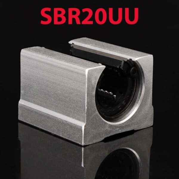 20mm SBR20UU Roulement linéaire ouvert