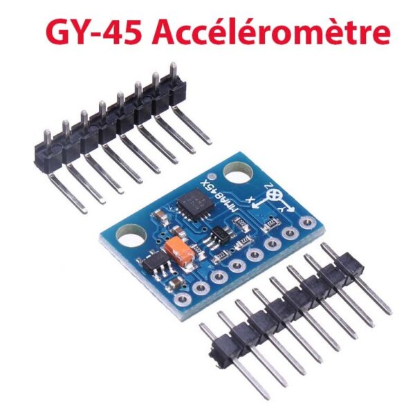GY-45 MMA8452 Module de capteur d'accéléromètre Triaxial numérique