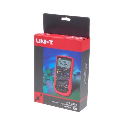 UNI-T UT61A 2,7 LCD multimètre numérique - rouge + gris