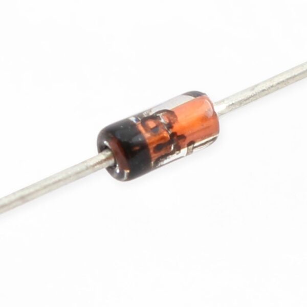 Diode silicium universelle 1 N 4148 Diotec 1N4148 Type de boîtier DO-35 Tension (U) 75 V - Lot de 10