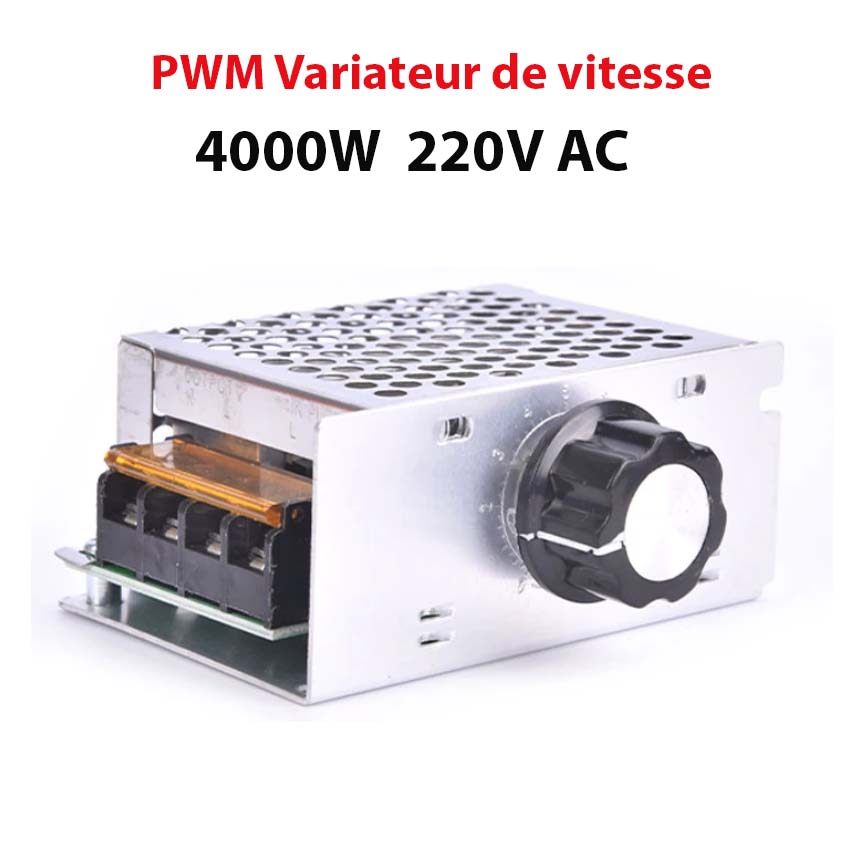 Régulateur Variateur de vitesse tension pwm AC SCR 220V 2000w