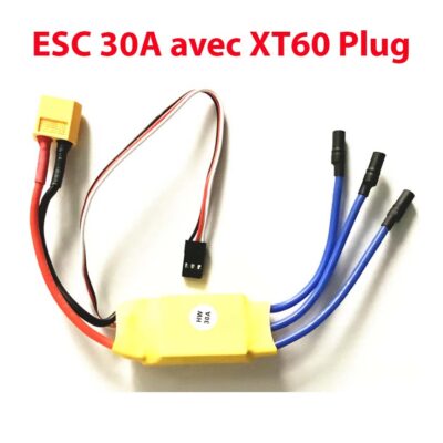 ESC 30A avec XT60 plug Controleur  vitesse pour moteur Brushless