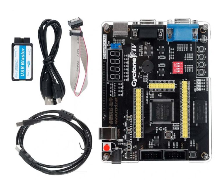 Kit éducatif de développement FPGA, carte ALTERA Cyclone IV EP4CE6 EP4CE10 + USB Blaster + LCD TFT 7 pouces main image 0