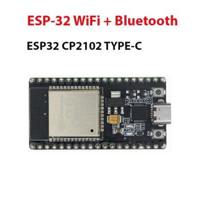 ESP32 CP2102 TYPE-C WiFi + Bluetooth  Ultra-faible consommation d’énergie double cœur ESP-32