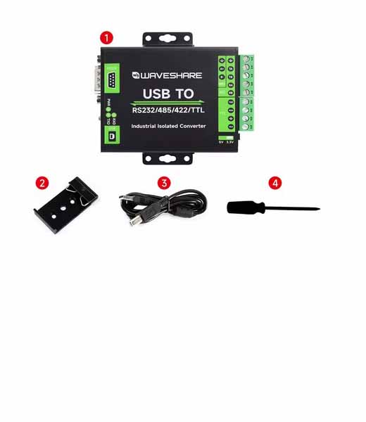Convertisseur USB vers RS232/485/422/TTL – Image 3