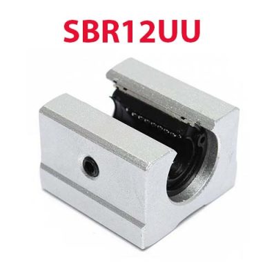 12mm SBR12UU Roulement linéaire ouvert