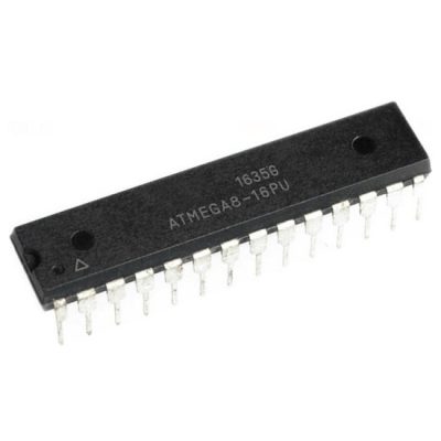 ATMEGA8-16PU Microcontrôleur 8bit AVR 16MHz 8 kB ATMEL DIL-28