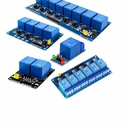 Module relais 5V avec optocoupleurs