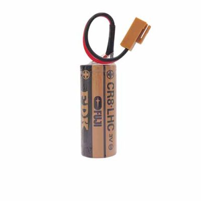 FDK CR8 CR8.LHC 3V 2600mAh batterie Lithium pour PLC avec connecteur