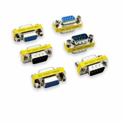 Adaptateur DB9 Mâle/Mâle Mâle/Femelle Femelle / Femelle