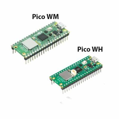 Raspberry Pi Pico 2 WM / Pico 2 WH puce RP2350 Dual-core WIFI Bluetooth